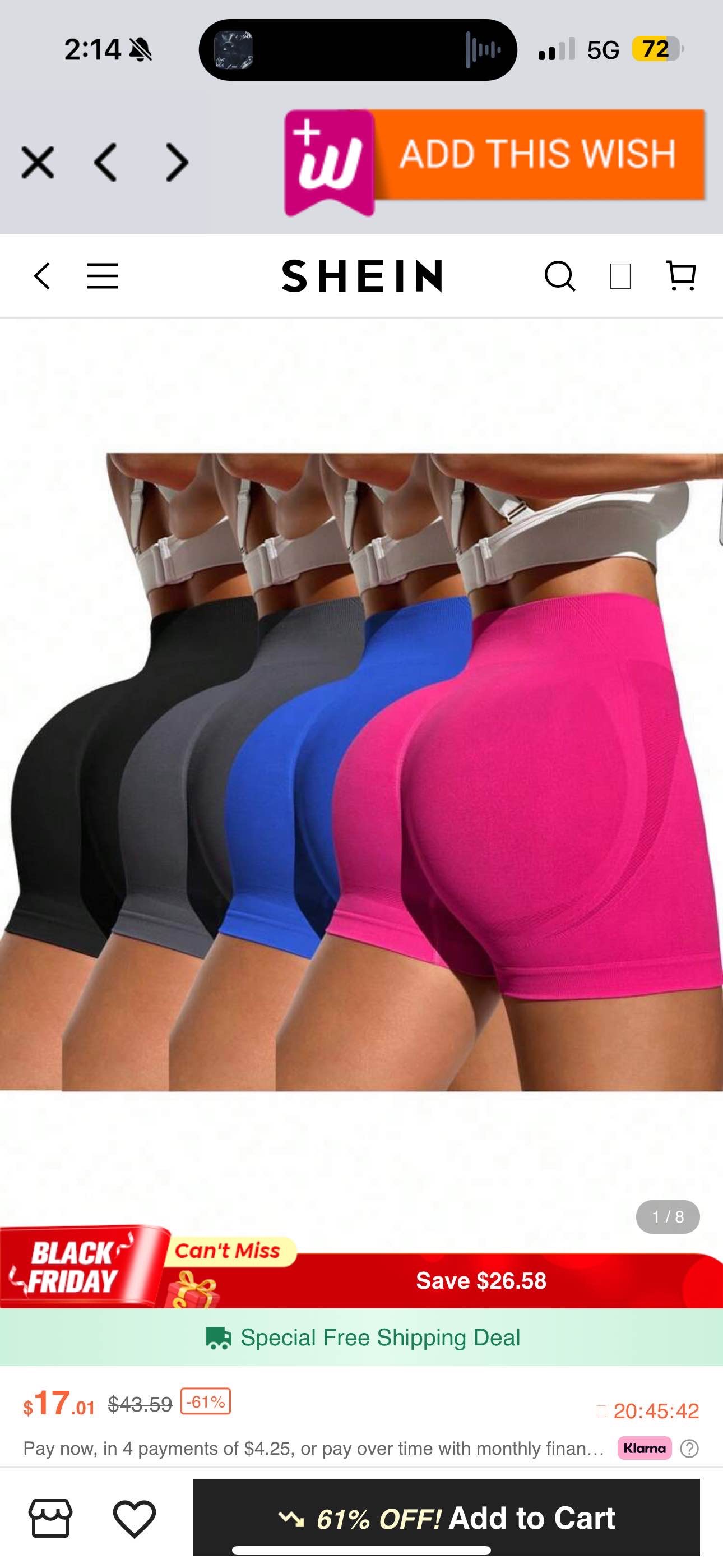 Workout Shorts