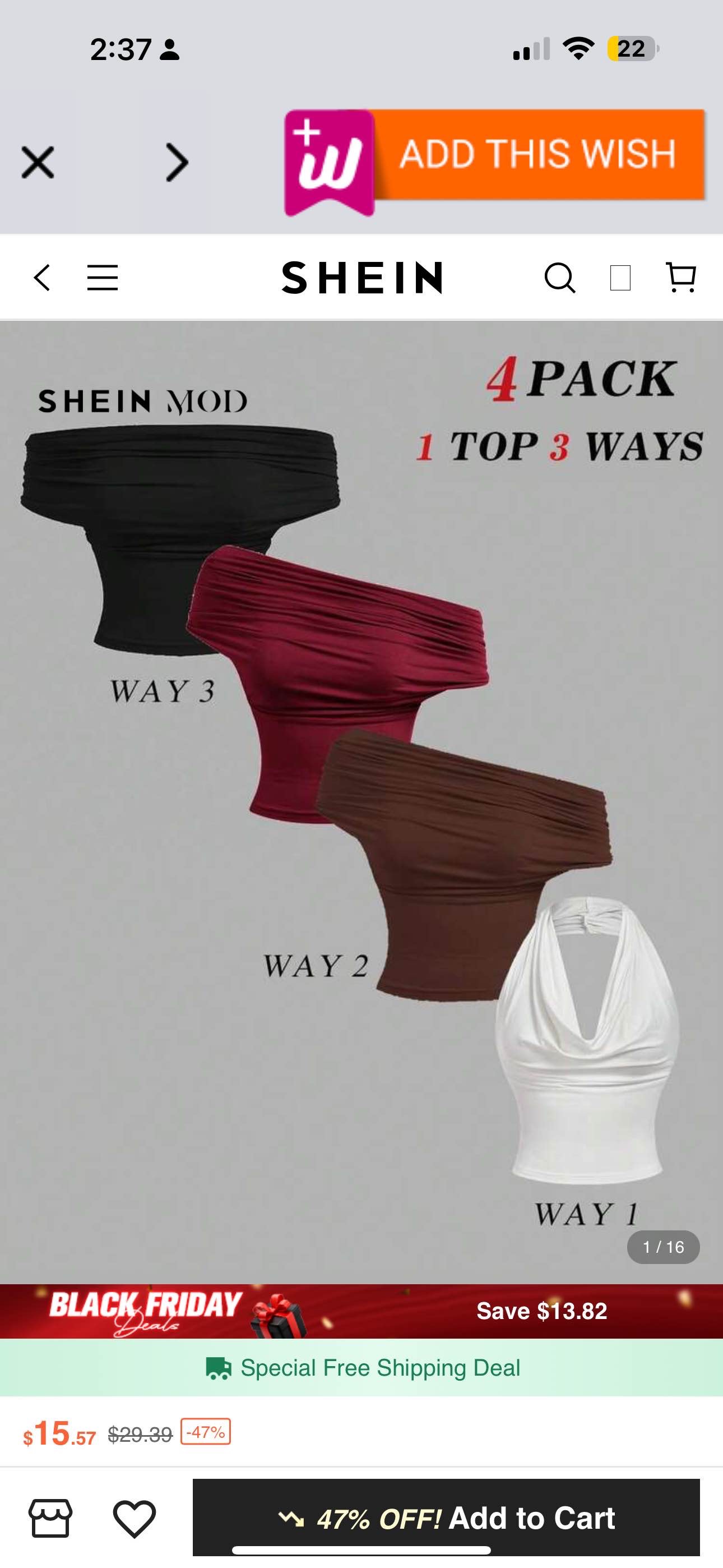 SHEIN.com is mainly design and produce fashion clothing for women all over the world for about 5 years. Shop for latest women's fashion dresses, tops, bottoms. High Quality with affordable prices.