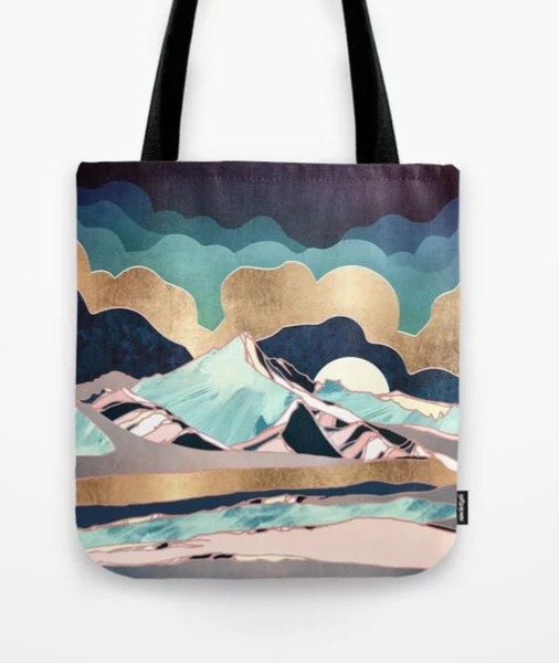 Indigo Spring Tote Bag