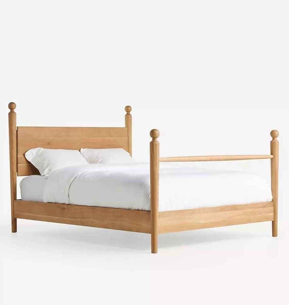 Roma Oak Bed