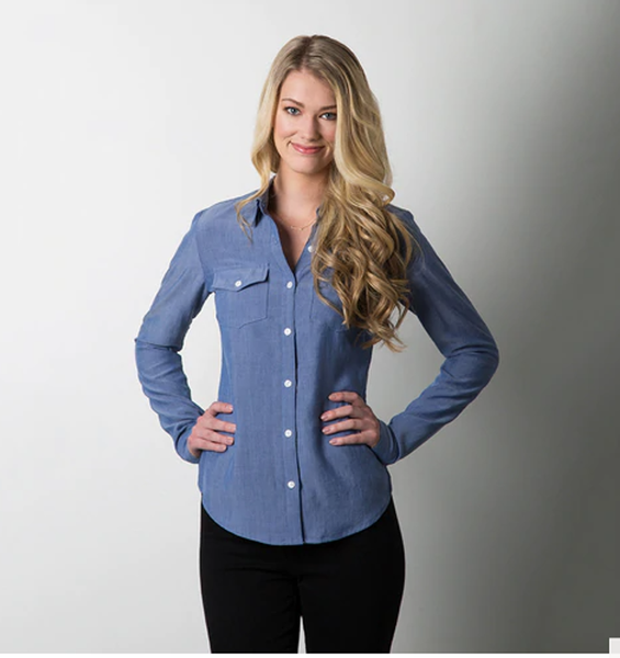 Granville button down top - Sewaholic