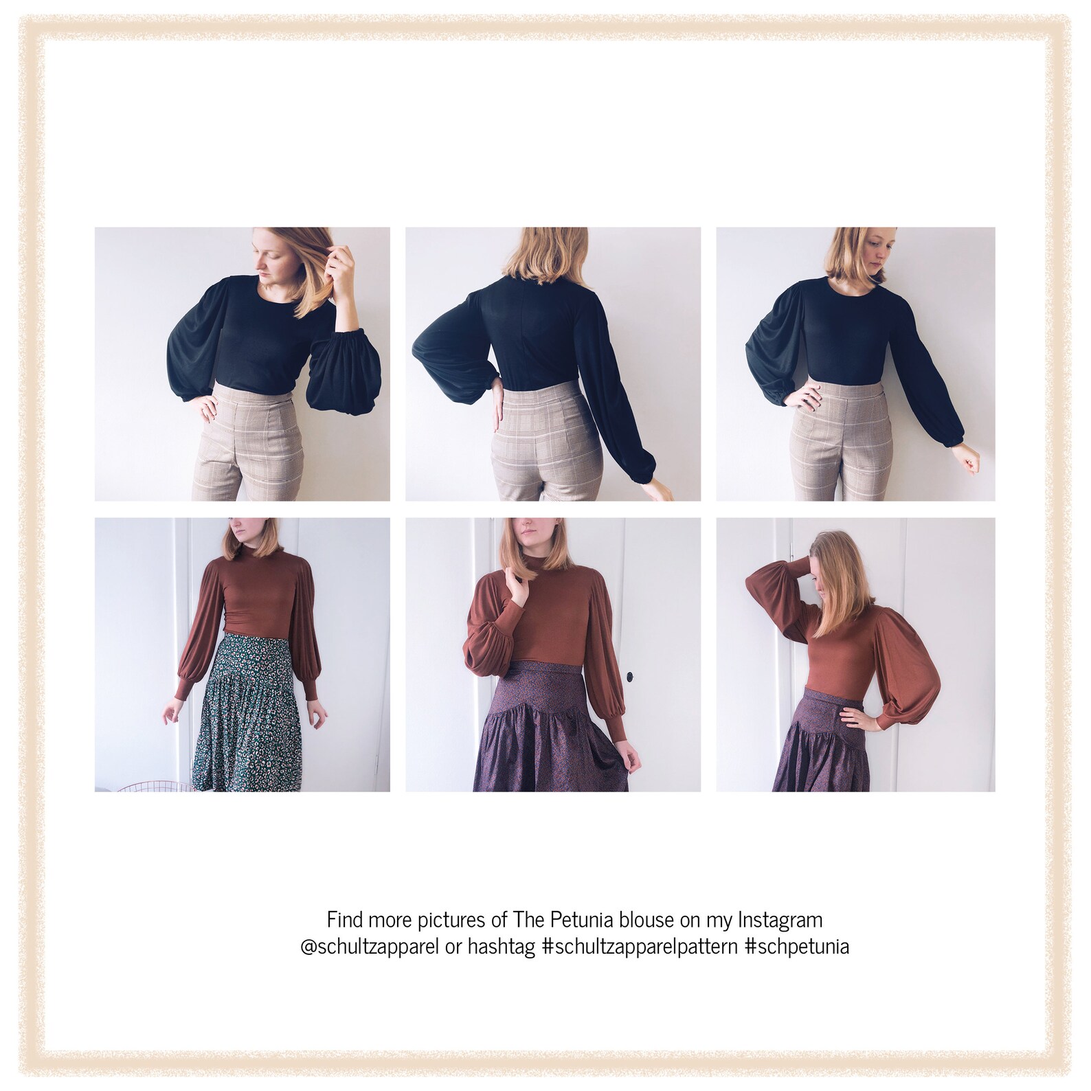 Petunia pattern - Schultz Apparel