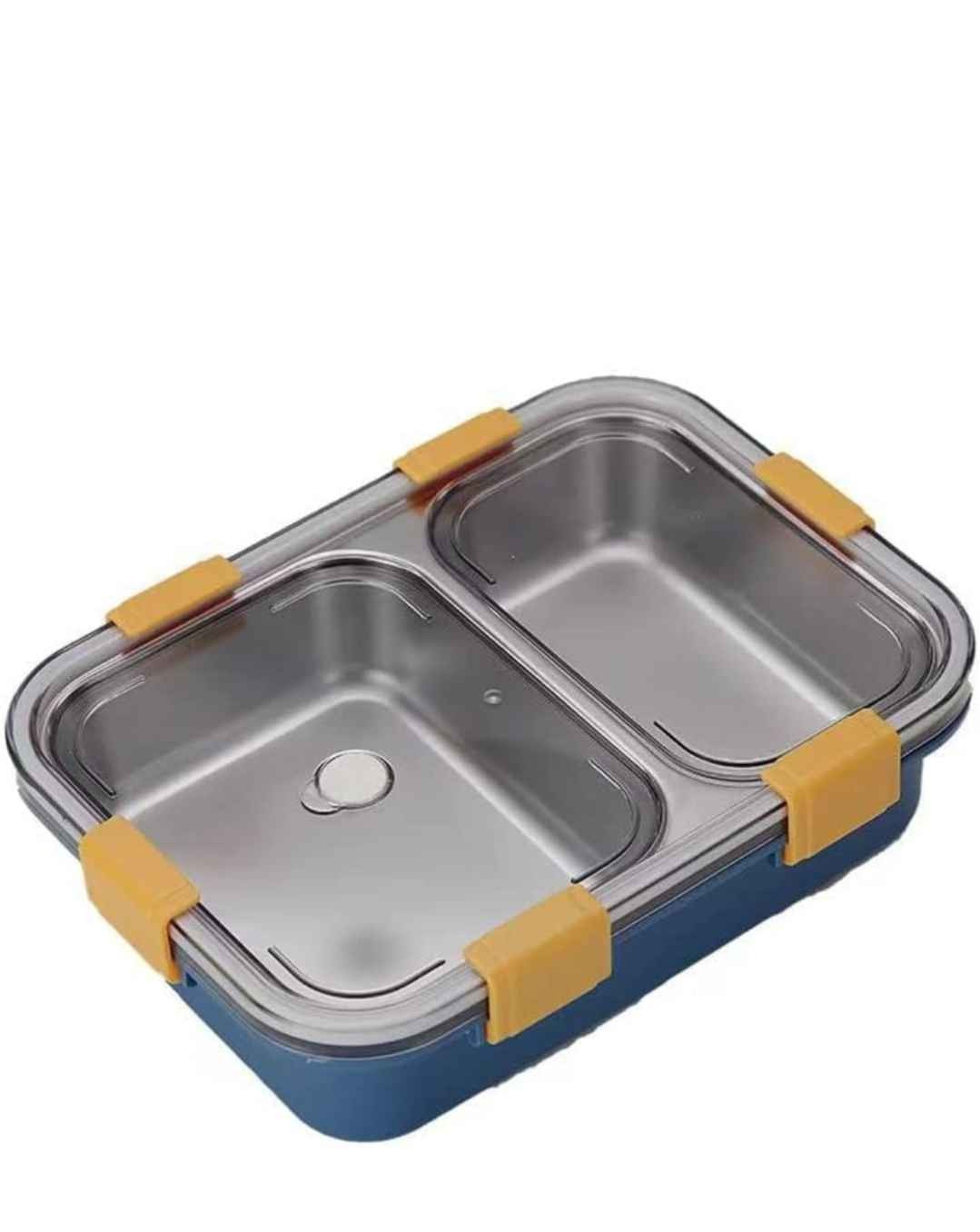 REMANG 3 Compartment Stainless Steel Lunch Box with Spoon for Kids Insulated Tiffin Box for Men/Women (Multicolor)
