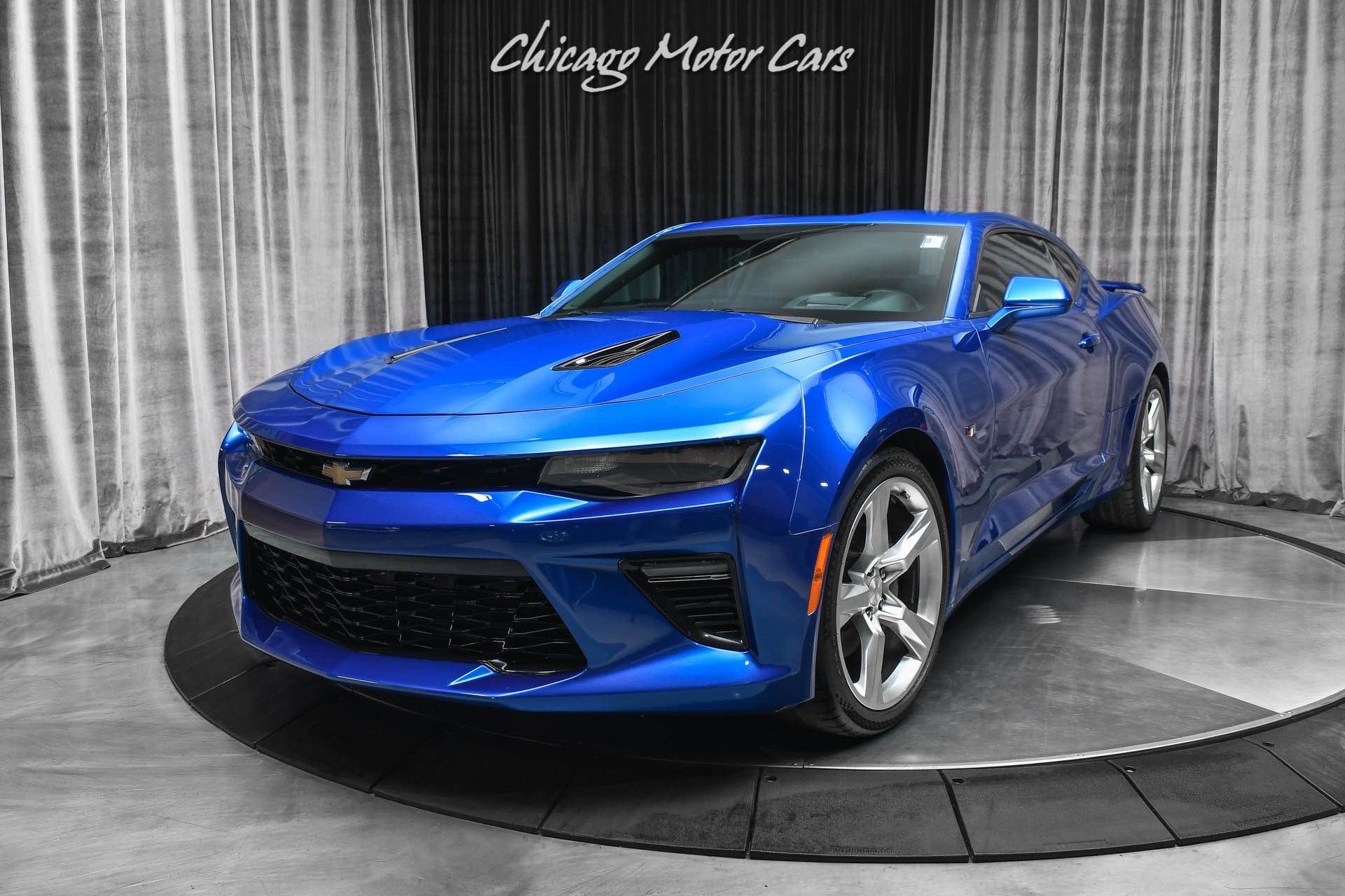 CHEVROLET CAMARO SS COUPE WITH 2SS! HYPER BLUE METALLIC! 8-SPEED AUTO!