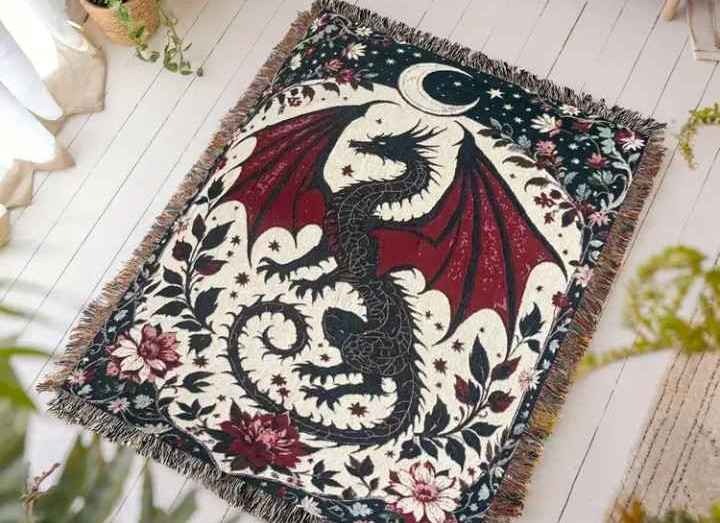 dragon blanket/rug