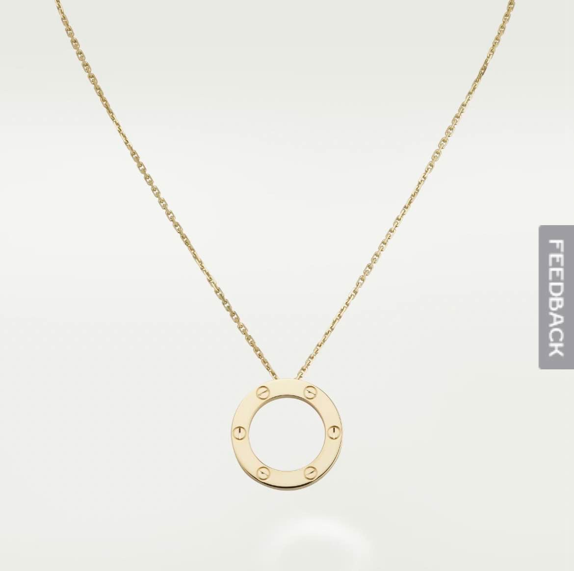 Cartier LOVE NECKLACE