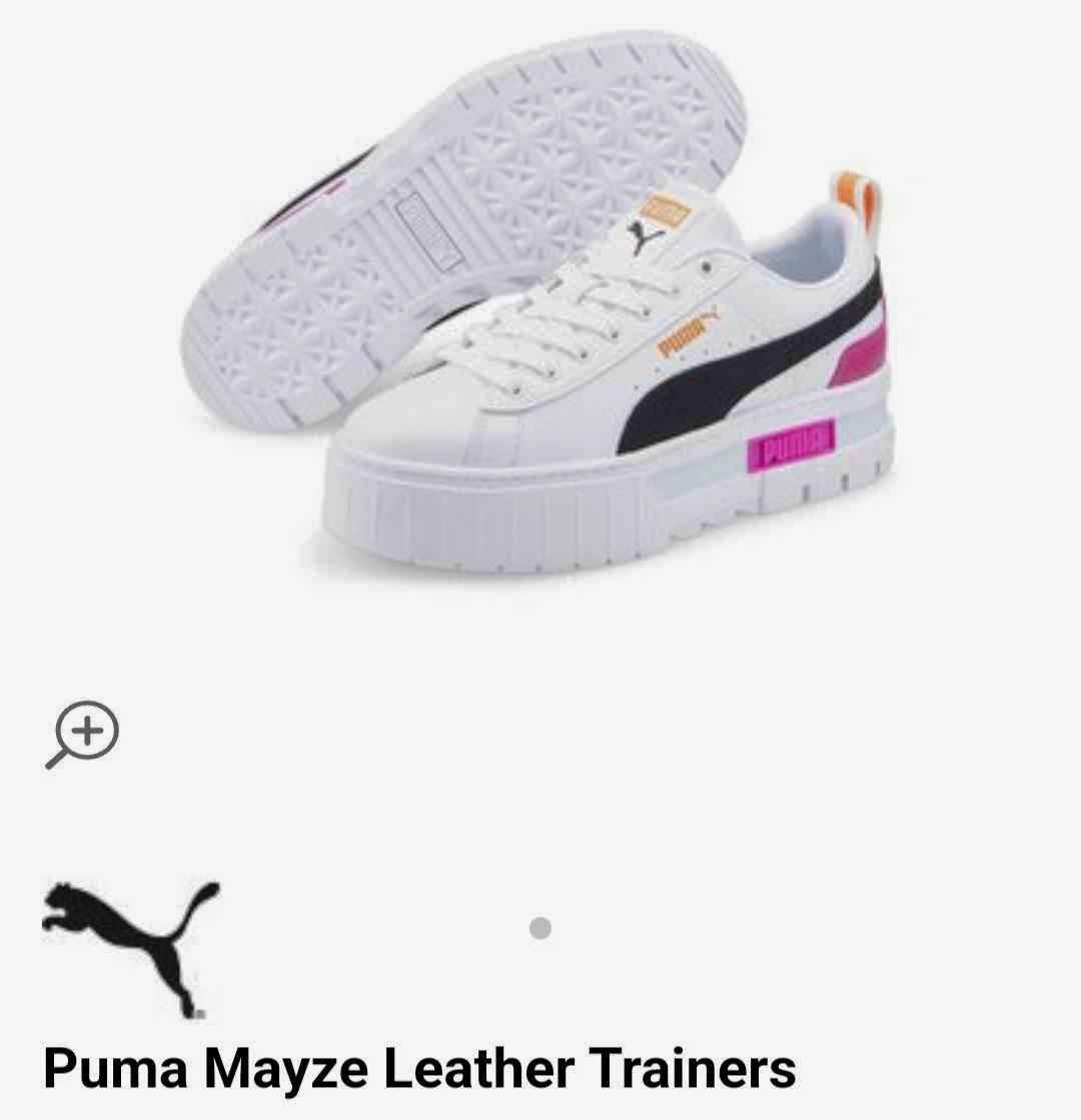 Puma Mayze Leather Trainers