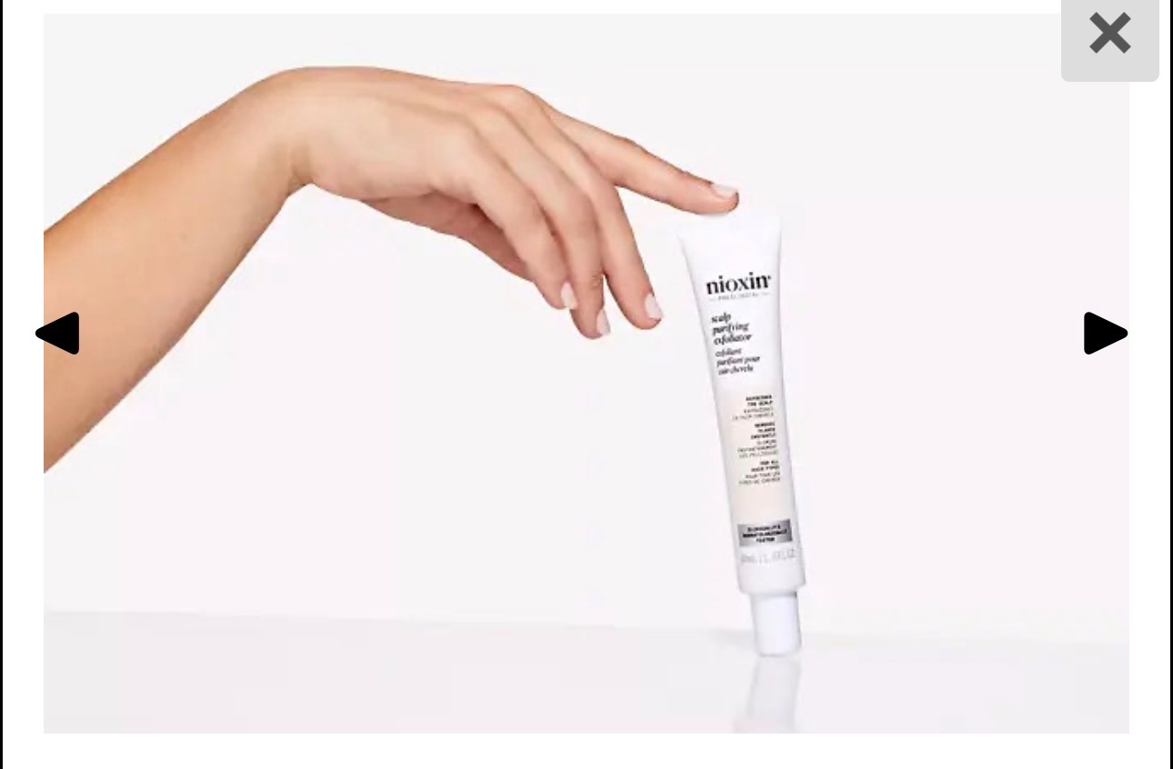 Nioxin Scalp Recovery Purifying Exfoliator jemný peeling na pokožku hlavy proti lupinám 50 ml