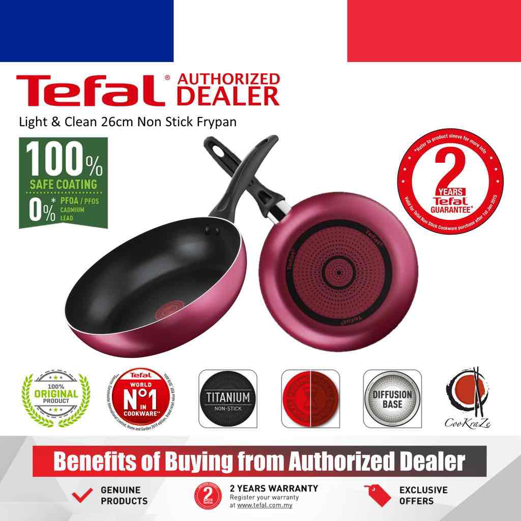 TEFAL NON STICK PINK