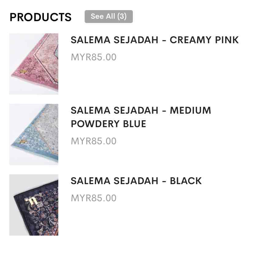 SALEMA SEJADAH