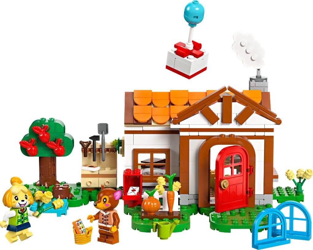 isabelle & fauna lego