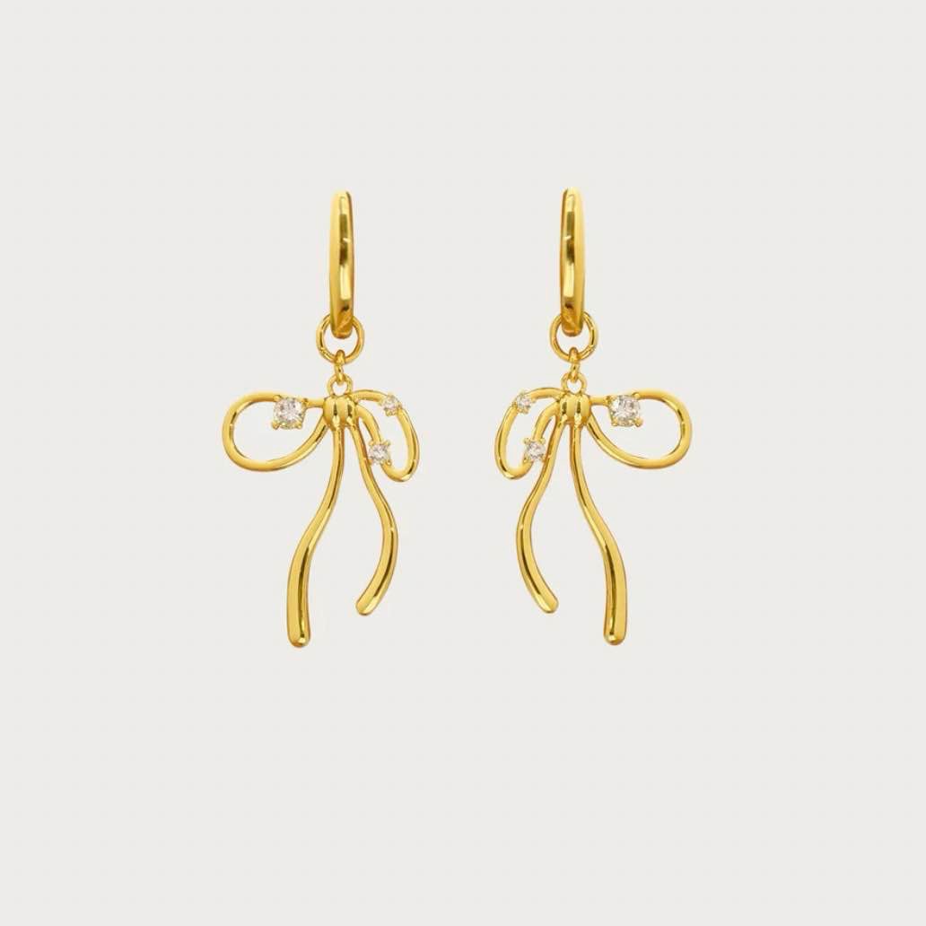 midfy earrings gold
