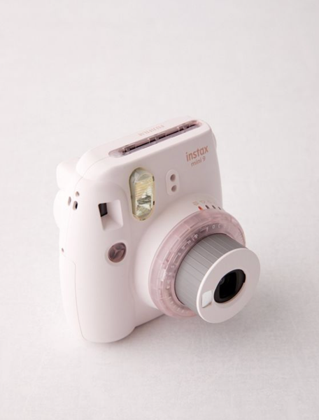 Fujifilm UO Exclusive Instax Mini 9 Clear Lens Instant Camera - Rose