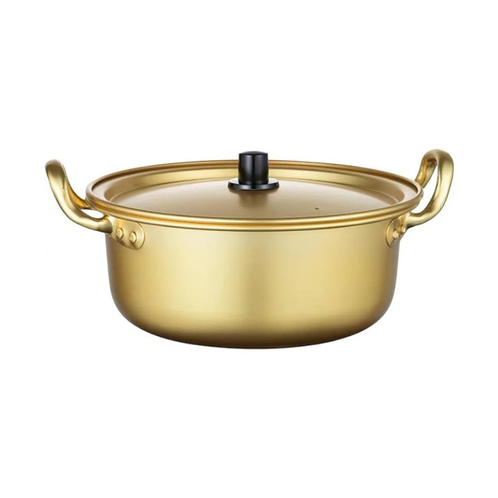 medium Daewon Golden Korean Ramen Pot | Katachiware