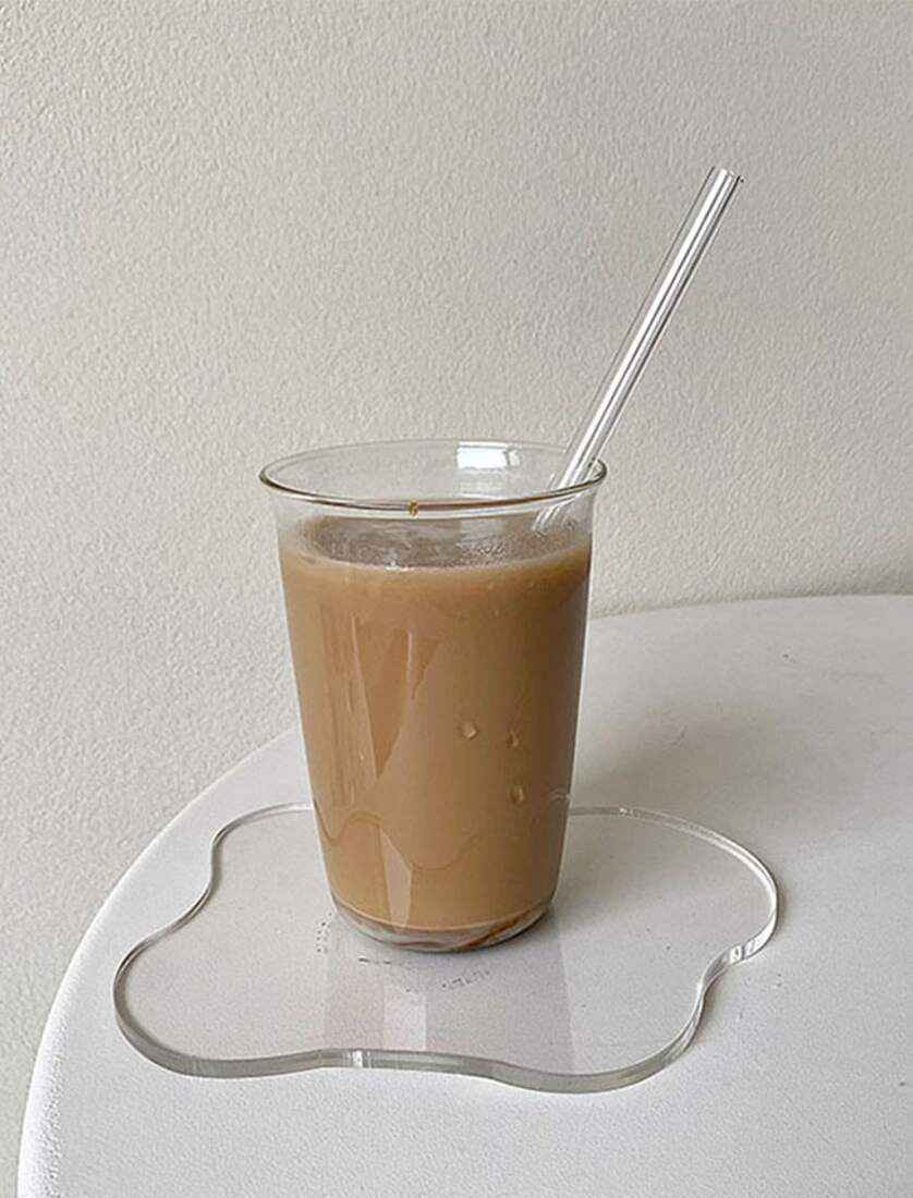 1pc Clear Coaster