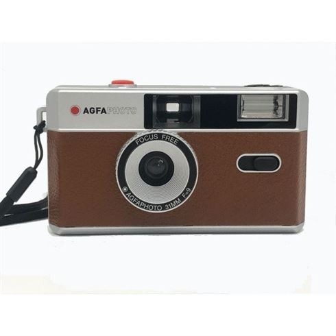 AGFAPHOTO REUSABLE PHOTO CAMERA 35 MM BROWN
