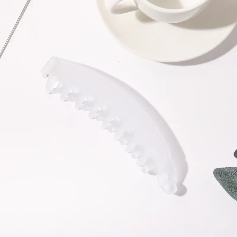 Womens Matte Banana Clip Ponytail Holder Hair Claw Simple Style Hair Accessories - Jewelry & Accessories - Temu